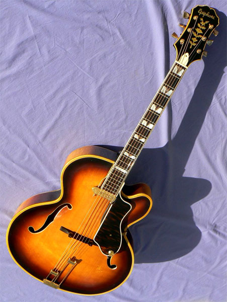 Epiphone Emperor W/PU ナチュラル　年式不明 1954 Epiphone Emperor Cutaway